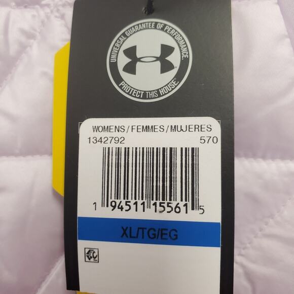 Under Armour ColdGear Reactor Performance Jacket Women's XL NWT Lilac Purple - Picture 6 of 9